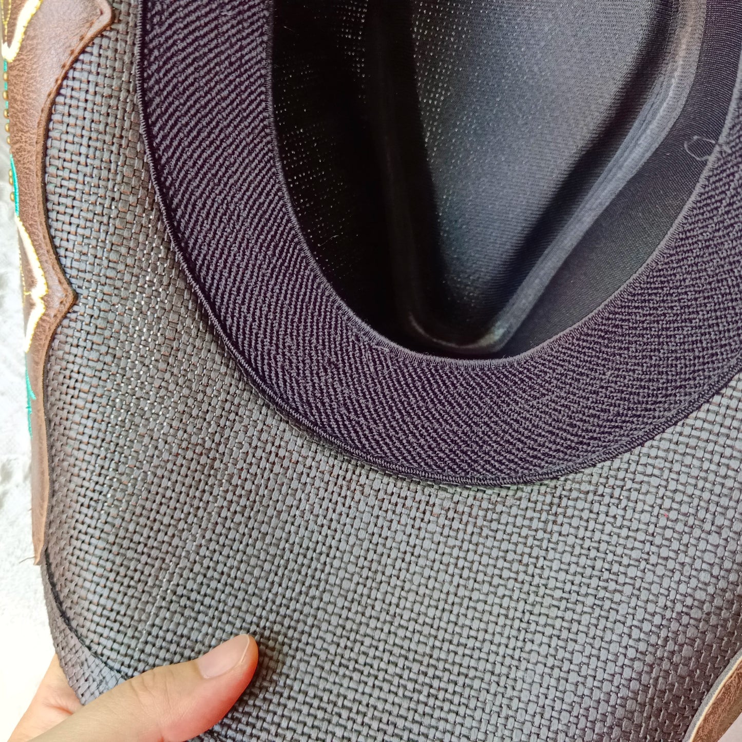hats straw cowgirl western hat mexican hat retro curling hat western cowboy hat outdoor riding hat travel sports hat