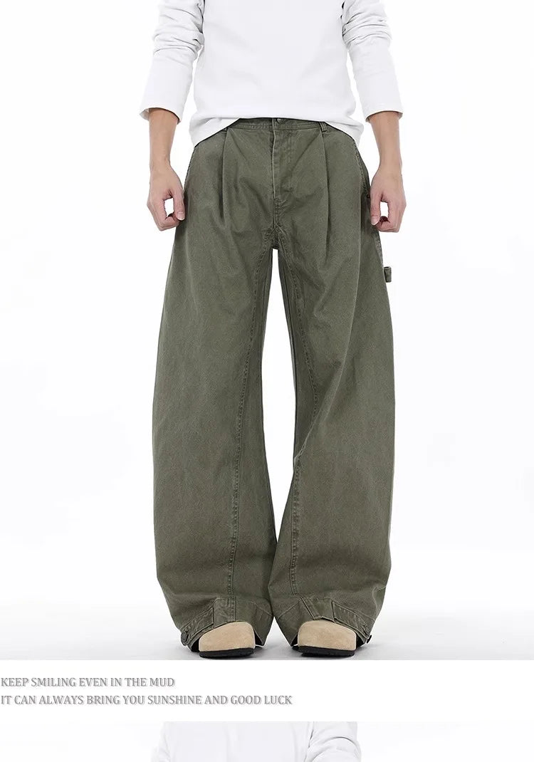 New High Waisted Straight Leg Loose Jeans Are Comfortable Breathable Fashionable and Trendy They Are Unisex Carrot Pants