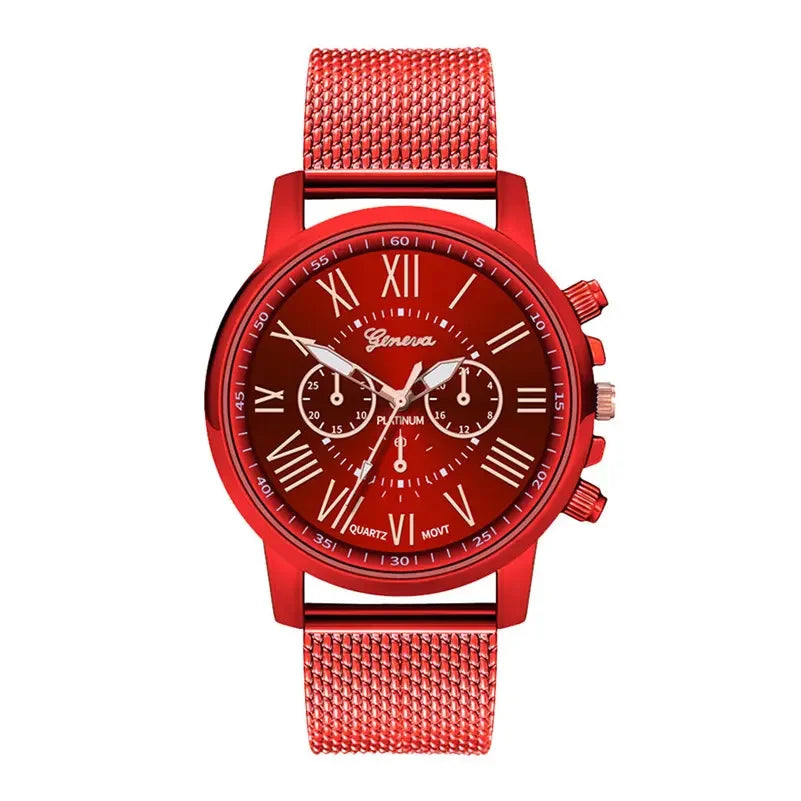 2020 Geneva Women Wristwatches Fashion Luxury Purple Watches Casual Ladies Watches Female Clock Reloj Mujer Relogio Feminino