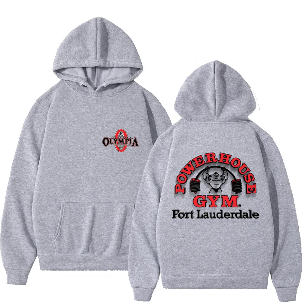 Hip Hop OLYMPIA Gym Mens Hoodies Harajuku Women/Men Hoodie Oversized Y2K Unisex Jogger Sportswear Clothes Fashion Streetwear