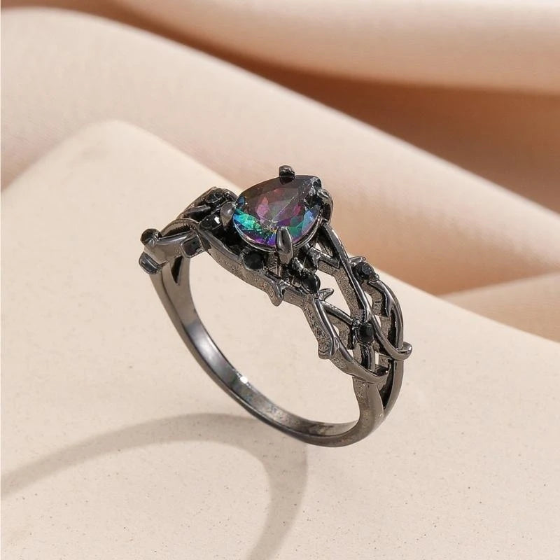 Delicate Rings Eye Catching Vintage Rings Hand Jewelry Finger Rings for Daily