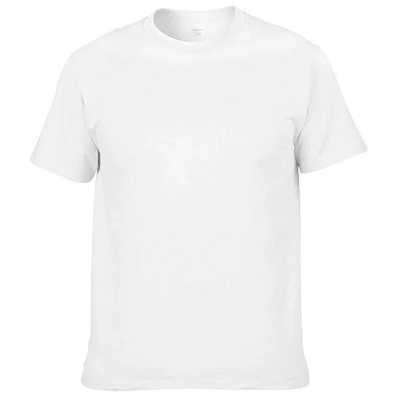 Men's t-shirts 100% Cotton Men t shirt O-Neck Solid Color Tshirt Man Tees high quality T shirt 2025 Hip-hop tshirt for Male Tops