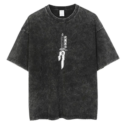 Men Washed T-shirts Motorcycle Tee Trendy Brand Summer Crew Neck Alpha DustriesT-Shirt  Large Size Short Sleeve T-Shirt Unisex