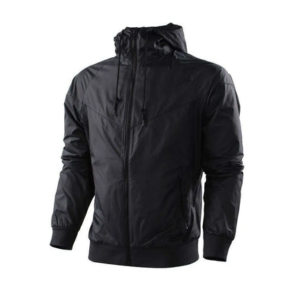 Men's Outdoor Sports Windproof, Waterproof and Sunscreen Jacket, Men's Fashionable and Casual Versatile Jacket