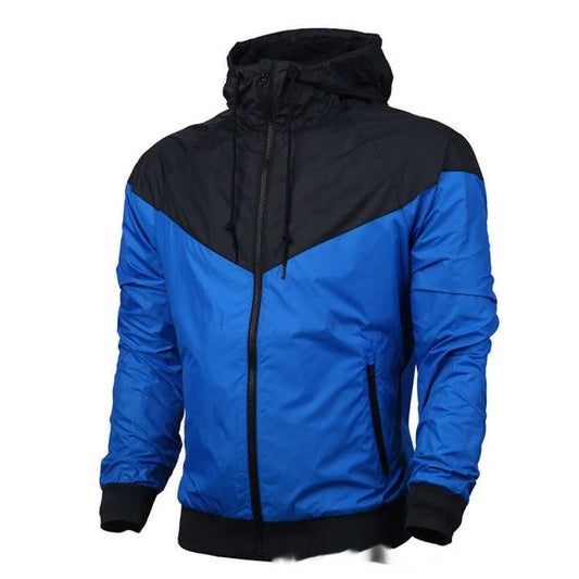Men's Outdoor Sports Windproof, Waterproof and Sunscreen Jacket, Men's Fashionable and Casual Versatile Jacket