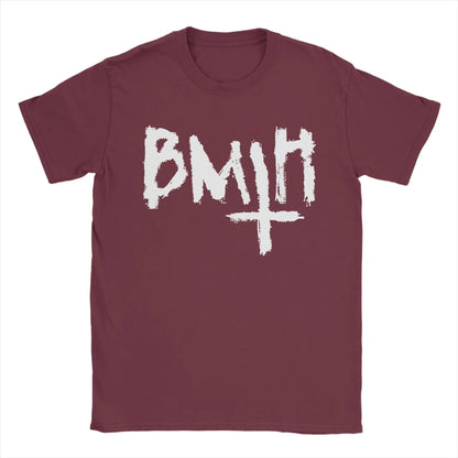 Men's T-Shirts Brings Me the Horizons BMTH Funny Pure Cotton Tees Short Sleeve  T Shirts O Neck Clothing New Arrival