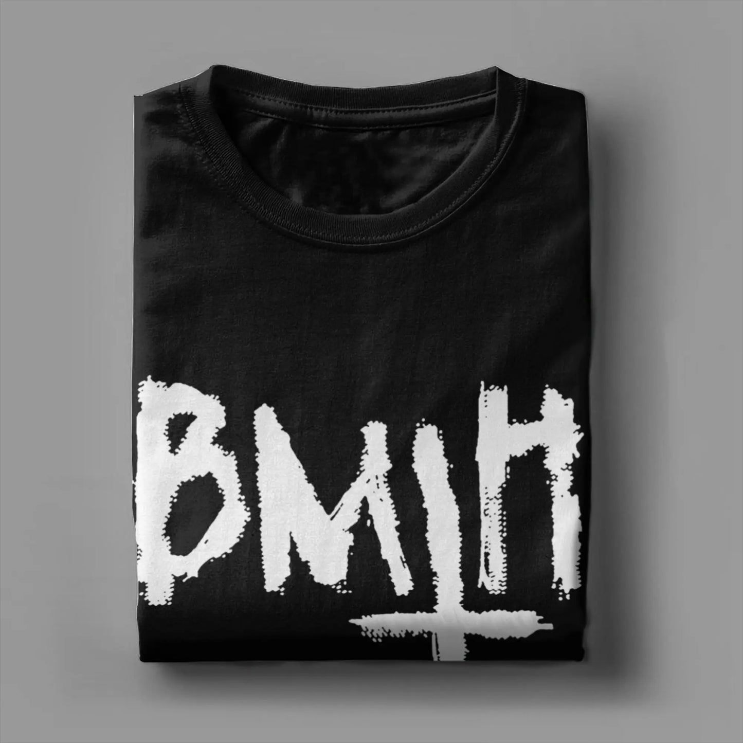 Men's T-Shirts Brings Me the Horizons BMTH Funny Pure Cotton Tees Short Sleeve  T Shirts O Neck Clothing New Arrival