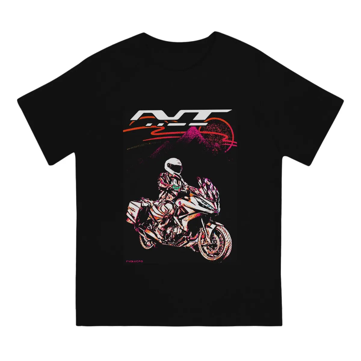 Men NT1100 T Shirts Moto Tops Fashion Short Sleeve Round Collar Tee Shirt Graphic T-Shirts