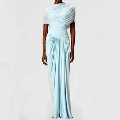 Women's dress New waist cinching slim mini dress for summer 2025 lapel sleeveless Short dresses party dresses Evening dresses