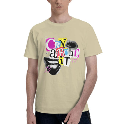 Man T-Shirt Liv Morgan T-Shirts Fashion  Summer Tees Vintage Design Cotton Clothing Birthday Gift