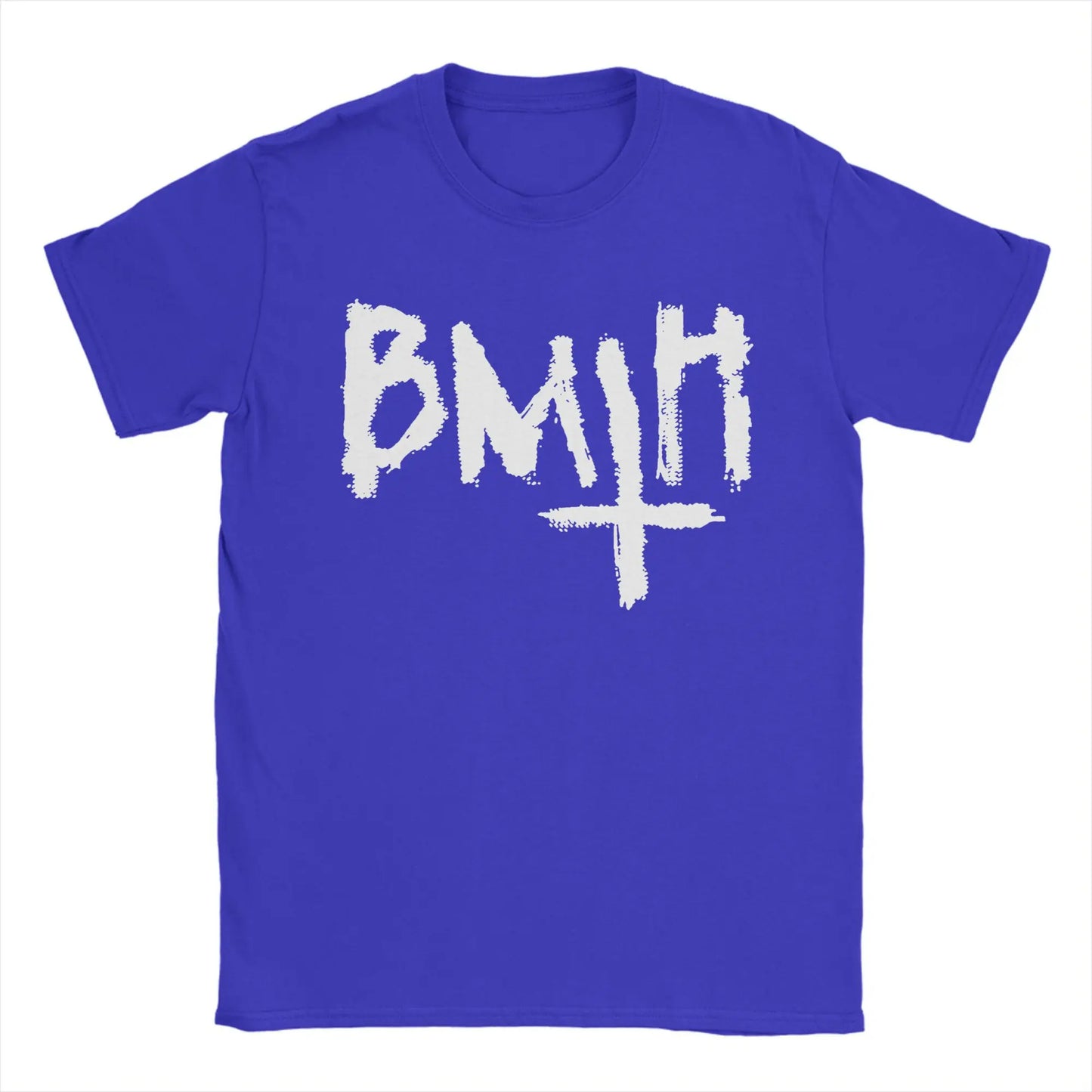 Men's T-Shirts Brings Me the Horizons BMTH Funny Pure Cotton Tees Short Sleeve  T Shirts O Neck Clothing New Arrival