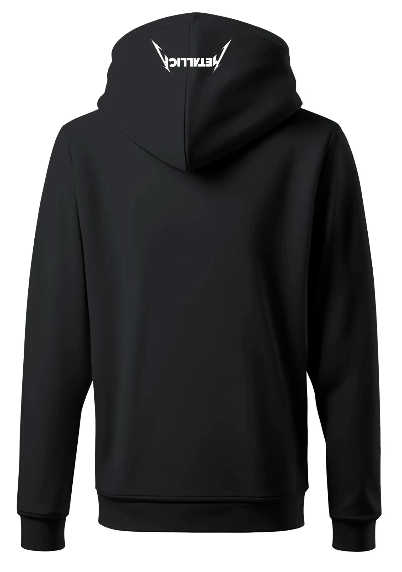 HOODIE CON CAPPUCCIO HEAVY METAL ROCK BAND MUSIC Autumn Winter Casual Thick Cotton Men's Top Solid Color Hoodies Sweatshirt