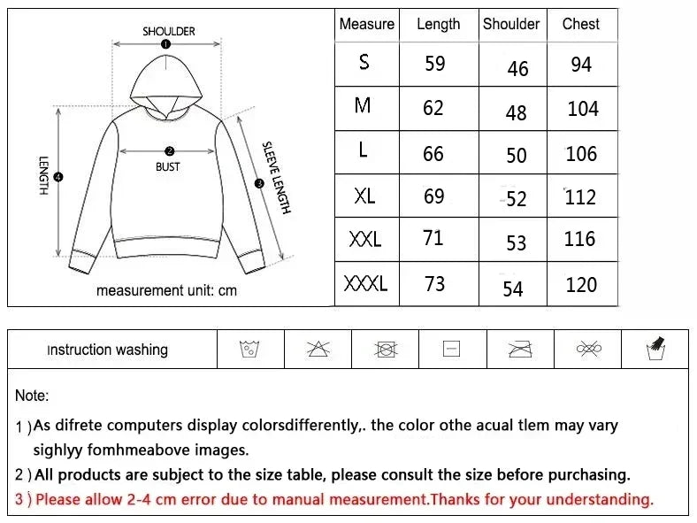 2025 Cartoon Graphic Dont Hug Me Im Scared Hoodies Men's Sweatshirts Unisex Sudaderas for Women Clothing Harajuku Top Y2k