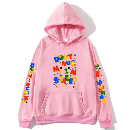 2025 Cartoon Graphic Dont Hug Me Im Scared Hoodies Men's Sweatshirts Unisex Sudaderas for Women Clothing Harajuku Top Y2k