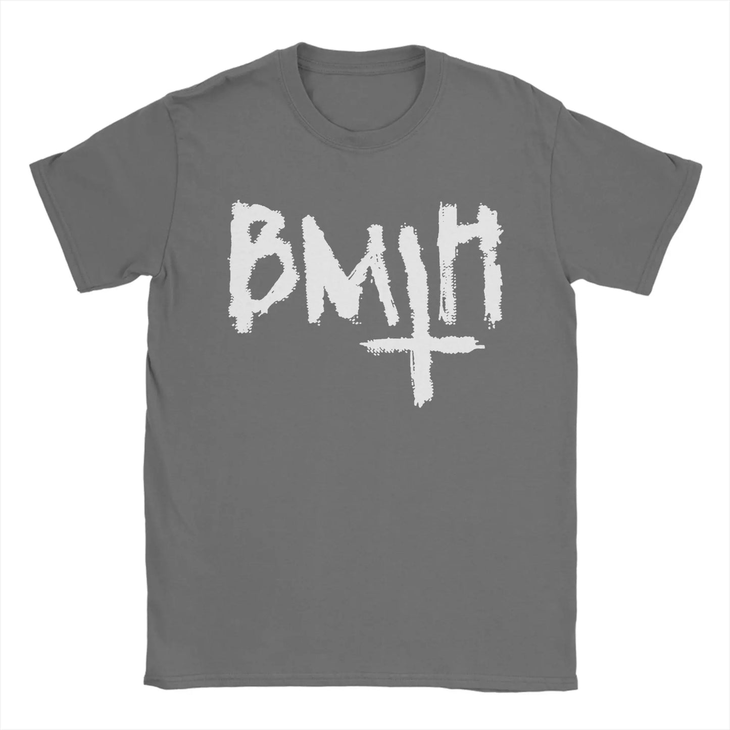 Men's T-Shirts Brings Me the Horizons BMTH Funny Pure Cotton Tees Short Sleeve  T Shirts O Neck Clothing New Arrival