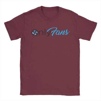 Men's T Shirt Funny Only Fans Meme T-Shirts Hipster  Summer Tee Shirt Y2K Fun Printed 100 Cotton Clothes Plus Size 6XL