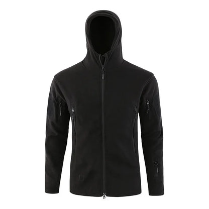 Hiking Jackets Windproof Thermal Hunting Clothes Fleece Windbreaker Winter Softshell Jacket Men Tactical Suit Military Camping