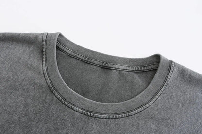 Men's T-shirts 100% cotton casual T-shirts Men's summer retro fashion tops High quality T-shirts