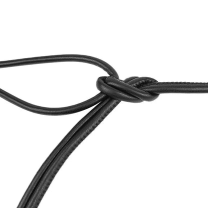 New Soft Knotted Thin Waistband for Women's Dress with Simple and Versatile Belt Decoration, Waist Rope with Dress Leather Rope
