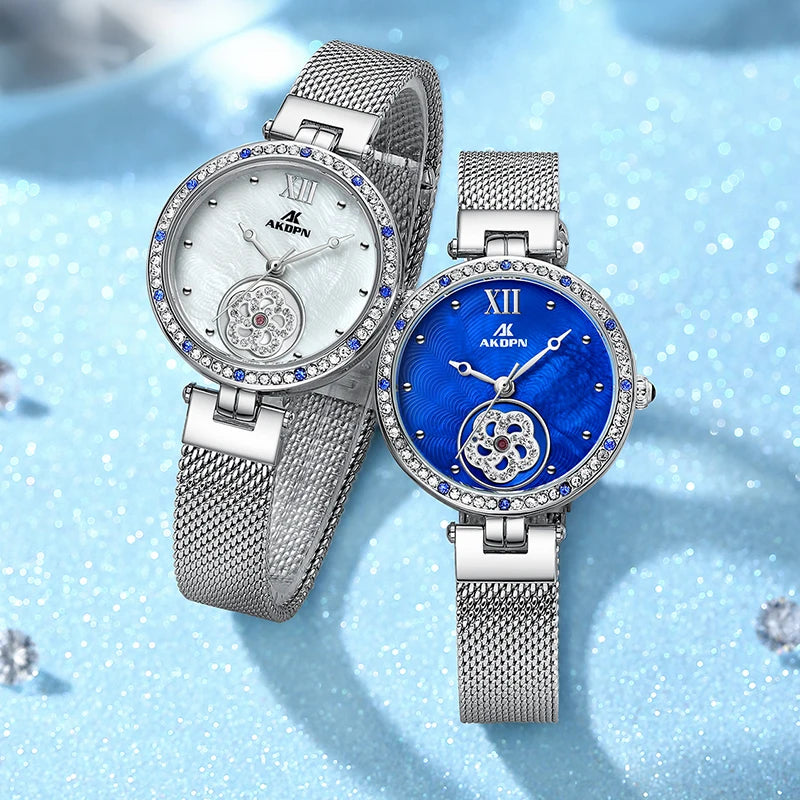 New brand watches, fashionable and light luxury, with small dials, diamond-encrusted and waterproof, are available for wholesale