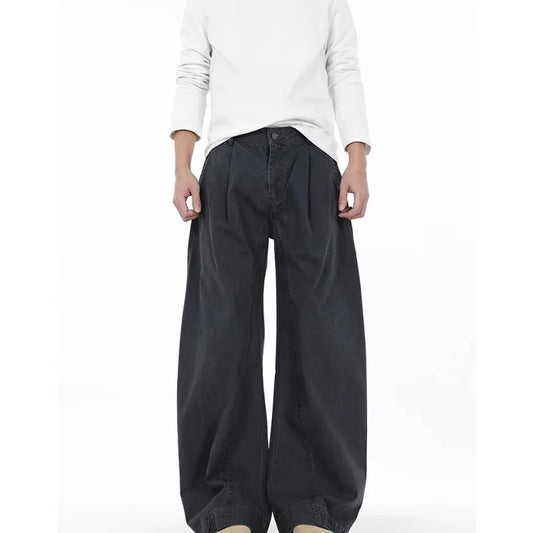 New High Waisted Straight Leg Loose Jeans Are Comfortable Breathable Fashionable and Trendy They Are Unisex Carrot Pants