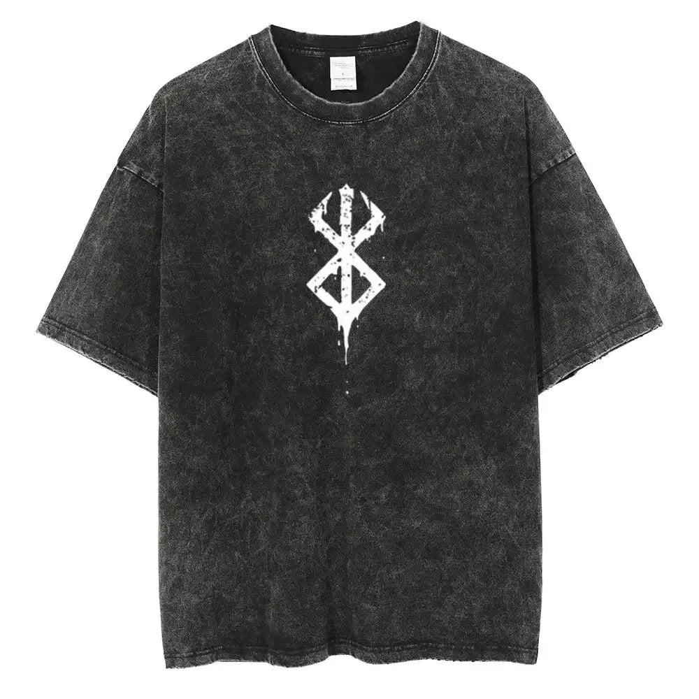 Men Washed T-shirts Motorcycle Tee Trendy Brand Summer Crew Neck Alpha DustriesT-Shirt  Large Size Short Sleeve T-Shirt Unisex