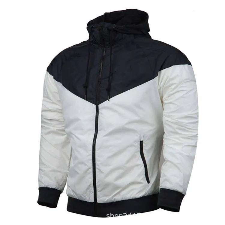 Men's Outdoor Sports Windproof, Waterproof and Sunscreen Jacket, Men's Fashionable and Casual Versatile Jacket