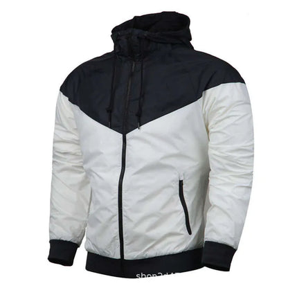 Men's Outdoor Sports Windproof, Waterproof and Sunscreen Jacket, Men's Fashionable and Casual Versatile Jacket