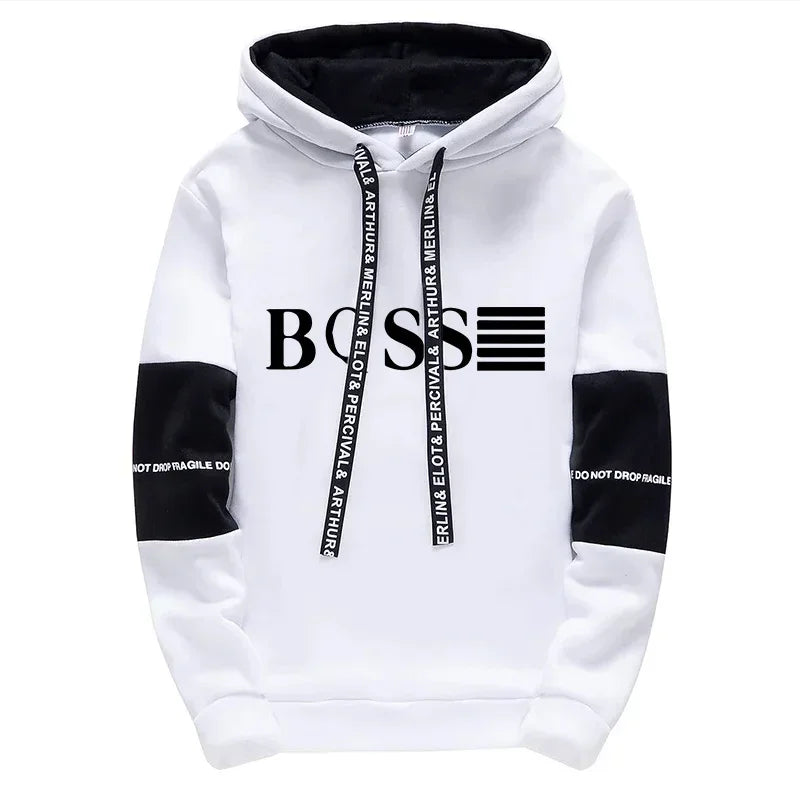 Hoodies Autumn Winter Single Sweatshirts and Sweatpants Men High Quality Casual Versatile Daily Sports Men's Tracksuit Fashion