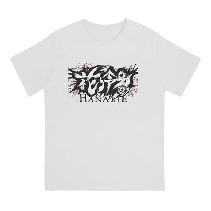 Men's T-Shirt Logo Novelty 100% Cotton Tees Short Sleeve Hanabie T Shirts Crew Neck Clothing Gift Idea