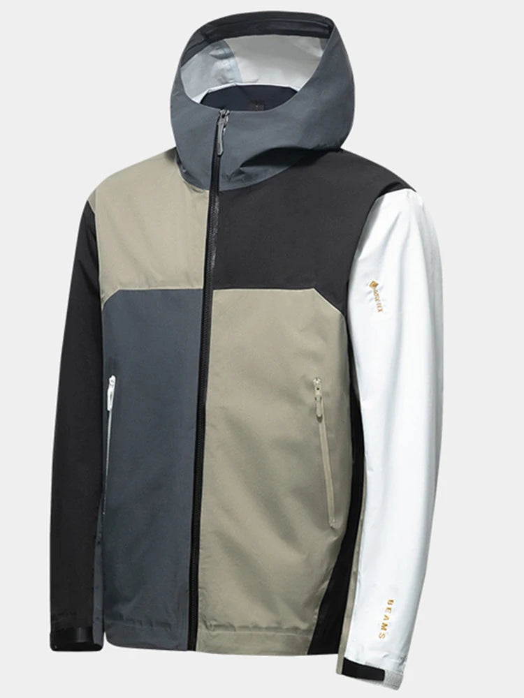 Jacket For Men 2024 New Spring And Autumn Season Spliced Contrasting Color Jacket Loose Fit Assault Jacket Trendy Brand