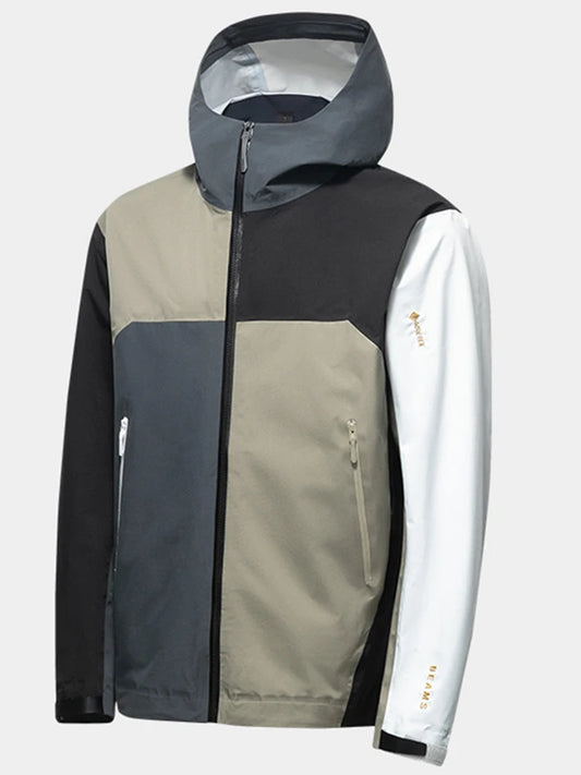 Jacket For Men 2024 New Spring And Autumn Season Spliced Contrasting Color Jacket Loose Fit Assault Jacket Trendy Brand
