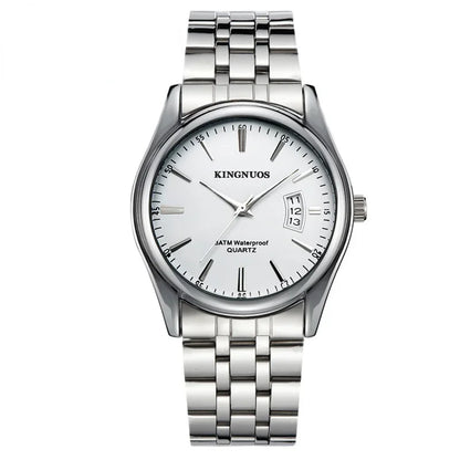 Watches Men Fashion Watch 2022 Luxury Stainless Steel Band Man Wristwatch Business Male Clock Date Waterproof Relogio Masculino