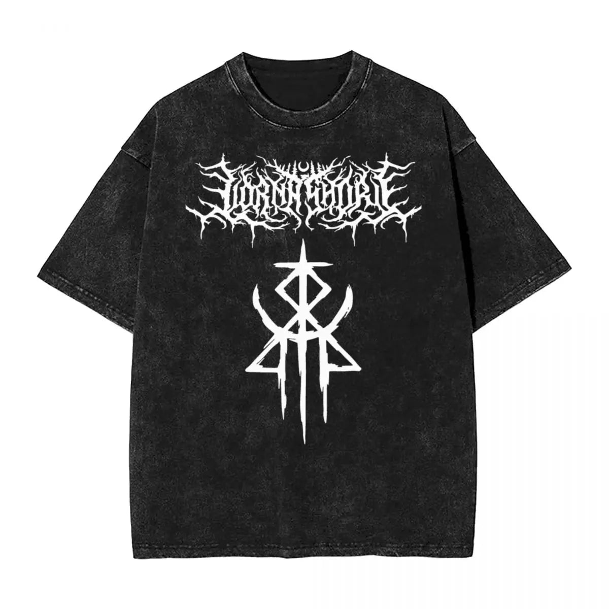 T Shirts Men Clothing BMTH Bring Me The Horizons Brutal Funny Logo T-Shirt Summer Vintage T Shirts Tops Cotton Trending Graphic