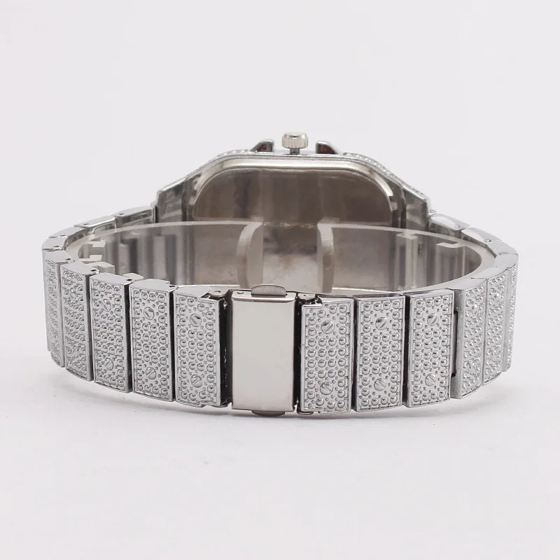 2025 Fashion Watches for Men Women Iced Out Watch Man Luxury Diamond Watch Unisex Quartz Wristwatches Relogio Gift Drop Shipping