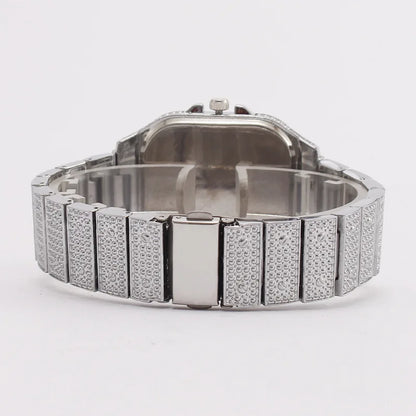 2025 Fashion Watches for Men Women Iced Out Watch Man Luxury Diamond Watch Unisex Quartz Wristwatches Relogio Gift Drop Shipping