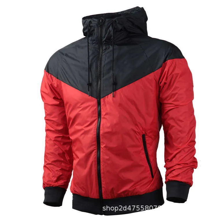 Men's Outdoor Sports Windproof, Waterproof and Sunscreen Jacket, Men's Fashionable and Casual Versatile Jacket