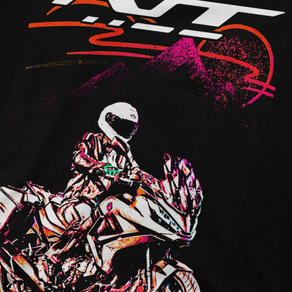 Men NT1100 T Shirts Moto Tops Fashion Short Sleeve Round Collar Tee Shirt Graphic T-Shirts