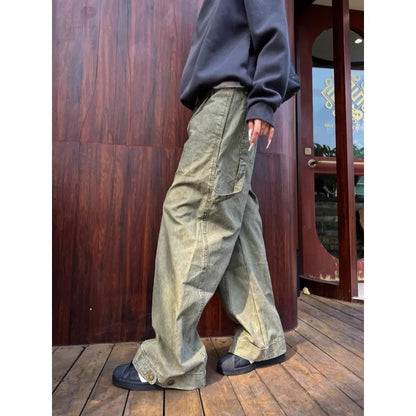 New High Waisted Straight Leg Loose Jeans Are Comfortable Breathable Fashionable and Trendy They Are Unisex Carrot Pants