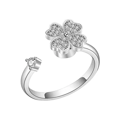 Rotatable Adjustable Rings for Women Men Relax Ring Aesthetic Jewelry Gift Fashion Ring A 2PCS