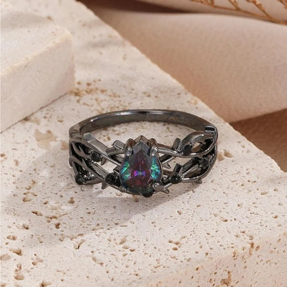 Delicate Rings Eye Catching Vintage Rings Hand Jewelry Finger Rings for Daily