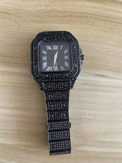 2025 Fashion Watches for Men Women Iced Out Watch Man Luxury Diamond Watch Unisex Quartz Wristwatches Relogio Gift Drop Shipping