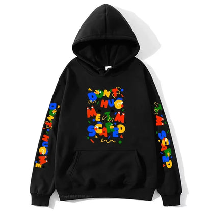 2025 Cartoon Graphic Dont Hug Me Im Scared Hoodies Men's Sweatshirts Unisex Sudaderas for Women Clothing Harajuku Top Y2k