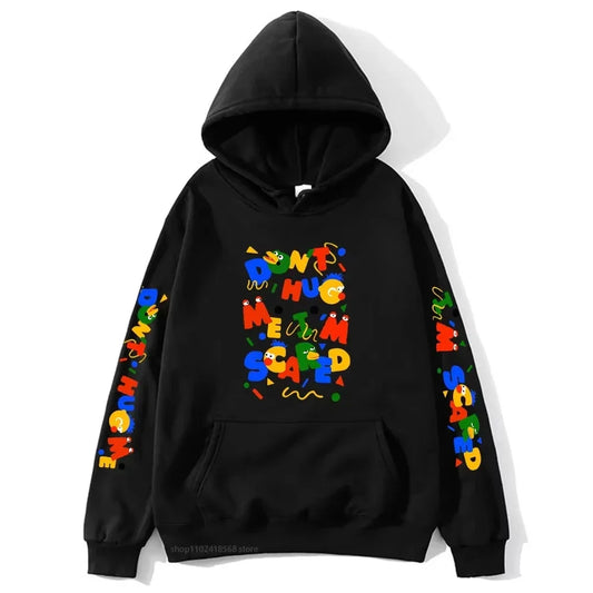 2025 Cartoon Graphic Dont Hug Me Im Scared Hoodies Men's Sweatshirts Unisex Sudaderas for Women Clothing Harajuku Top Y2k