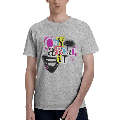 Man T-Shirt Liv Morgan T-Shirts Fashion  Summer Tees Vintage Design Cotton Clothing Birthday Gift