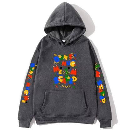 2025 Cartoon Graphic Dont Hug Me Im Scared Hoodies Men's Sweatshirts Unisex Sudaderas for Women Clothing Harajuku Top Y2k