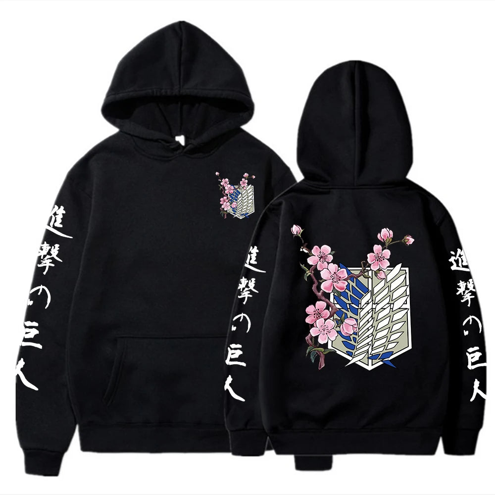 Anime Hoodie Mens Fashion Warm Sweatshirt Graphical Printed Hip Hop Hoodies Casual Streetwear Spring Autumn New Hoody