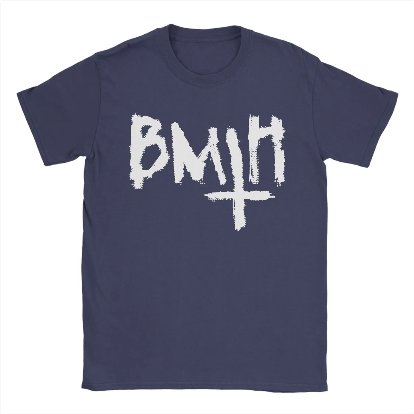 Men's T-Shirts Brings Me the Horizons BMTH Funny Pure Cotton Tees Short Sleeve  T Shirts O Neck Clothing New Arrival
