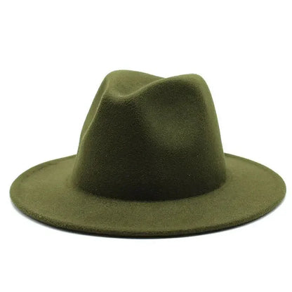 Hat Women Hat LuxuryHats for Men Women Fashion Formal Wedding Decorate Camel Panama Cap Jazz Flat Brim Top Fedora Hat Gorras