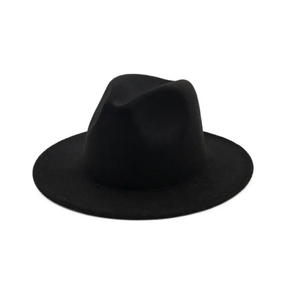 Hat Women Hat LuxuryHats for Men Women Fashion Formal Wedding Decorate Camel Panama Cap Jazz Flat Brim Top Fedora Hat Gorras